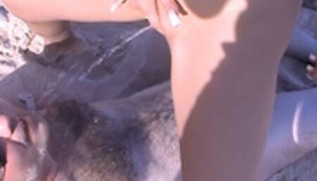 Golden Showers and Pee at the Bali beach