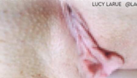 Quick Cum Clip Pussy Quivering and Gape