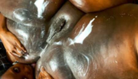 Eating ssbbw Yolanda's unwashed smelly messy ssbbw booty