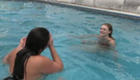 Aaliyah and Tyler Lynn: Pool Fun Part 2