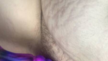 MastersLBS 9 weeks pregnant girthy dildo