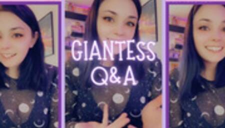 Giantess Q&A