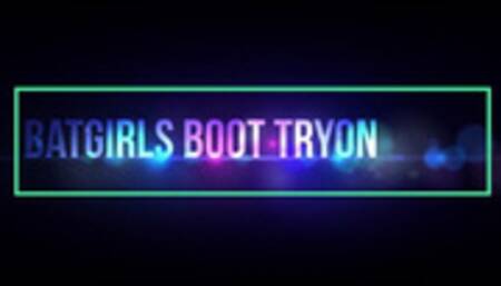 Batgirl tries Several of her Boots on