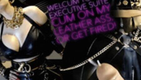 WTTES – Cum On My Leather Ass or get Fired!