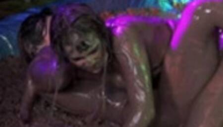 Faith vs Mia Hope Mud Wrestling (4K MP4)