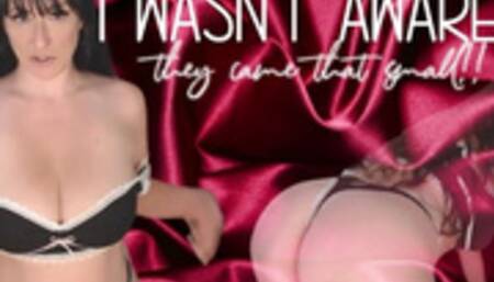 Size Queen Humiliates you in Live Cam Show wmv