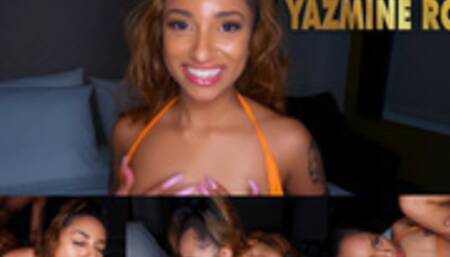 Freaky Teen Yazmin Royal Gets Slutted Out By Big Black Cock