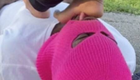 TONGUE OUT FOOT LICKER