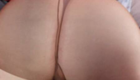 BBW Pantyhose Pussy Play