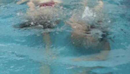 Aaliyah and Tyler Lynn: Pool Fun Part 1