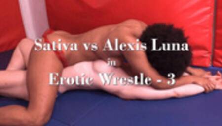 F904 - Sativa vs Alexis Luna in Erotic Wrestle - 3