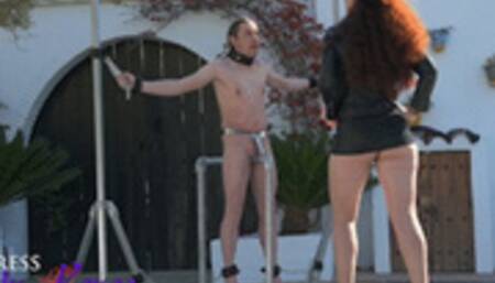 Mistress Lady Renee - slave spat on - wmv