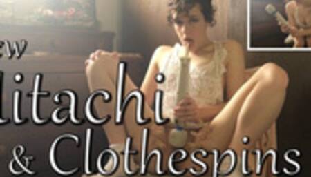 New Hitachi and Clothespins