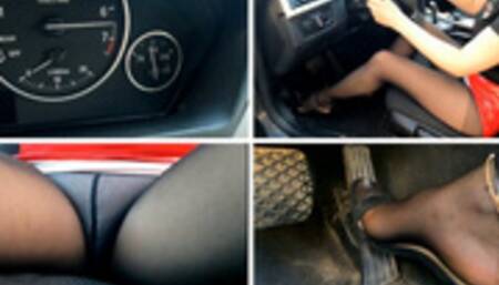 HOT PREMIERE: Emily totally crushed engine of BMW