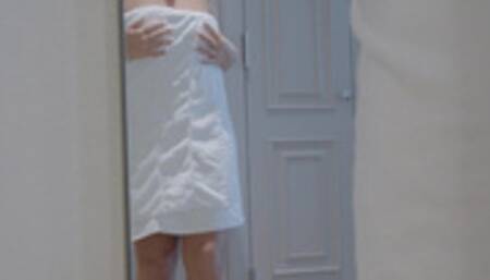 Showered and Ready for Bed Pleasure Time