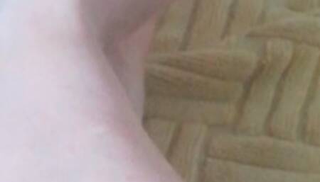 freshly washed feet!