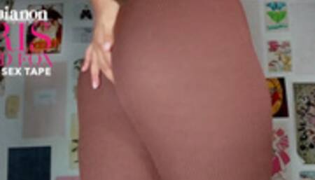 Yoga Pants again with the sexy latin teen