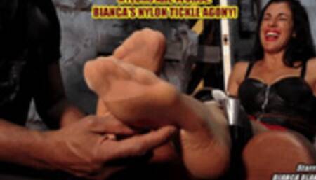 Nylons Are Worse: Bianca's Nylon Tickle Agony! (HD)