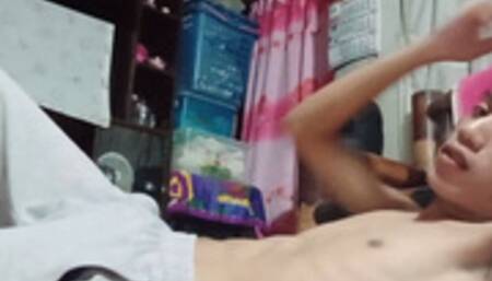 Sexy Asia Bottom Boy Jerk Off Fun