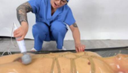 Shibari and Rubber Vacuum Bed