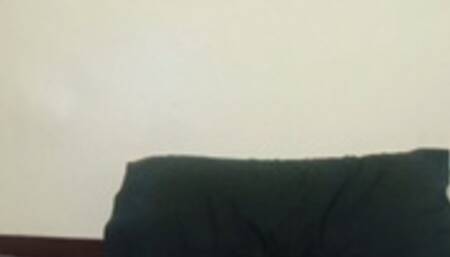 Hotel Masturbation with Cum Eating