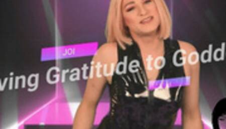 Giving Gratitude to Goddess Lola Minaj Trans JOI Mesmerize Mind Fuck AUDIO ONLY