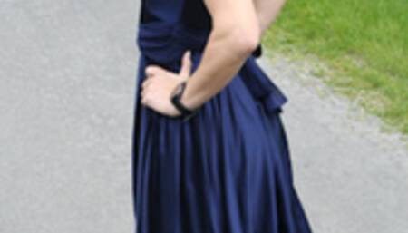 Maria's Cream Jimmy Choo 4" High Heels Walk 1 (1920x1080)