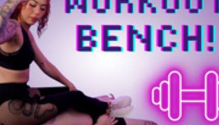 Workout Bench! - Ft Princess Onyx Kim - 4K