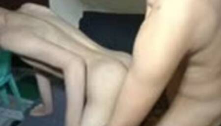 Fucking My Sex Slave Bareback