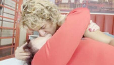 DELICIOUS HOT KISSES ON MY 75 YEARS OLD GIRLFRIEND - BY JUDITI AND JACK - CLIP 4 IN FULL HD