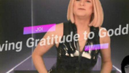 Giving Gratitude to Goddess Lola Minaj Trans JOI Mesmerize Mind Fuck WMVSD