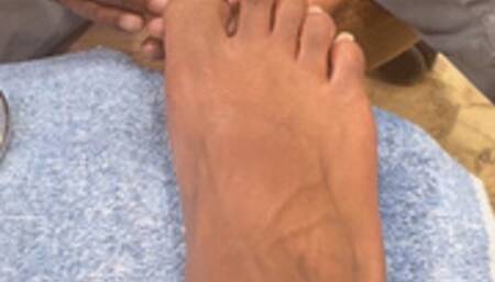 Goddess Gets Fresh Pedicure & Foot Massage - ASMR