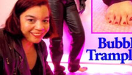 Foot Bubble Trampling and an enchanting leather melody