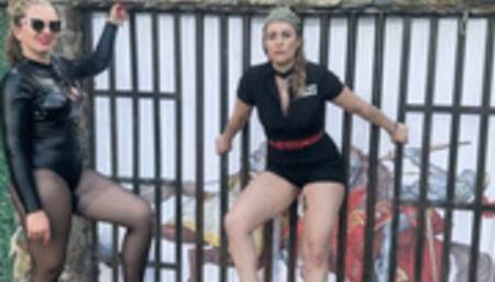 face SLaPPING and slapping with a belt