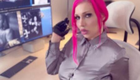 Strict smoking teacher instructs you to show respect for smoking ladies