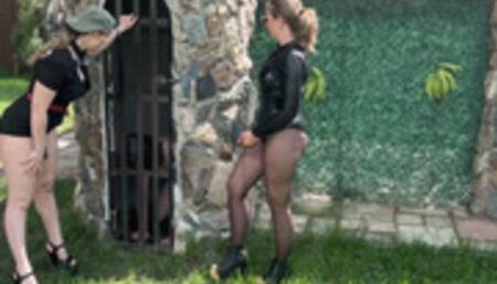 Trampling over the Bitch DOUBLE DOM outDOORS