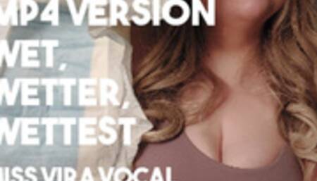 MP4 VERSION Wet, Wetter, Wettest-- ASMR Encouragement for Multiple Diaper Wettings