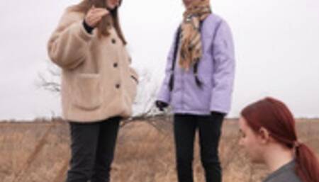 KARINA and SARAH - Do you like to walk with your Mistresses? (HD)