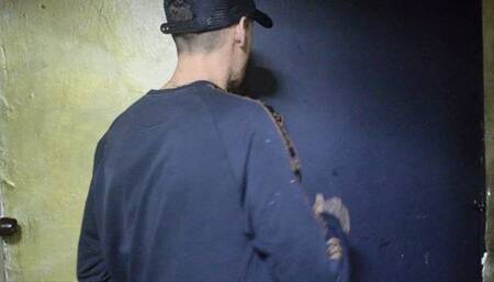 I fuck the young delivery man