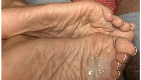 Cum Puddle In My Sole