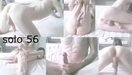 Heteroflexible K solo V53: thin fit muscular hung older twunk uninhibited solo fun
