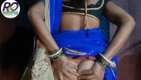 Sister-in-law's youth was looking very cool in saree