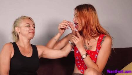 Hand Worship Finger Sucking - 4K MP4