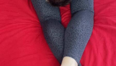 brutal reverse headscissor (closing his mouth with my strong ass) full hd