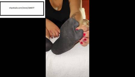 Delicious ITCHY Black Socks