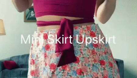 Mini Skirt Upskirt