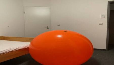 heavy gymball bounce