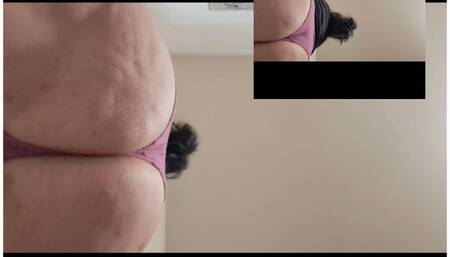 LAVENDER PANTIES IN OUTER SPACE CELLULITE DROOL