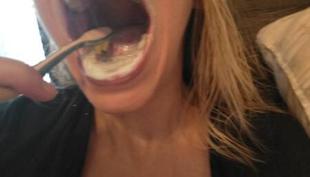 Brushing teeth views