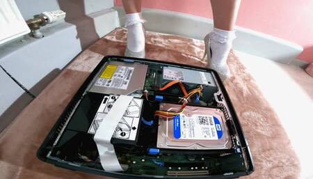 PC Stomped & Destroyed By Danielle